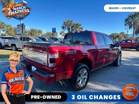 Used 2022 Ford F150 Platinum w/ Equipment Group 701A High image 7