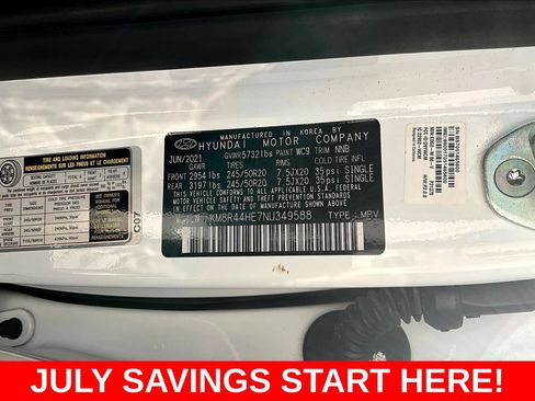 Used 2022 Hyundai Palisade SEL w/ 8P Bench Seat Package FWD image 25