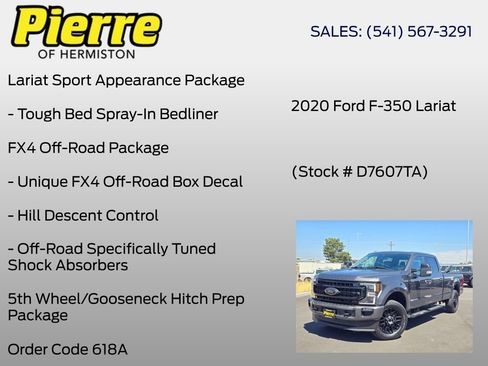 Used 2020 Ford F350 Lariat AWD/4WD image 12