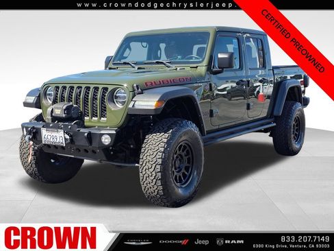 Certified 2021 Jeep Gladiator Rubicon AWD/4WD image 3