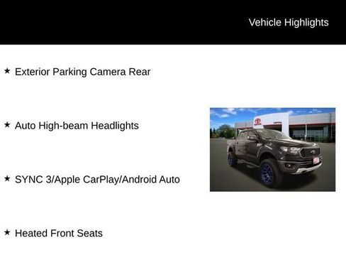 Used 2021 Ford Ranger XLT w/ Equipment Group 302A High AWD/4WD image 2