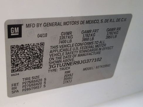 Used 2018 GMC Sierra 1500 SLT image 28