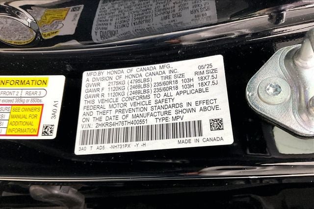 Certified 2026 Honda CR-V EX-L image 33