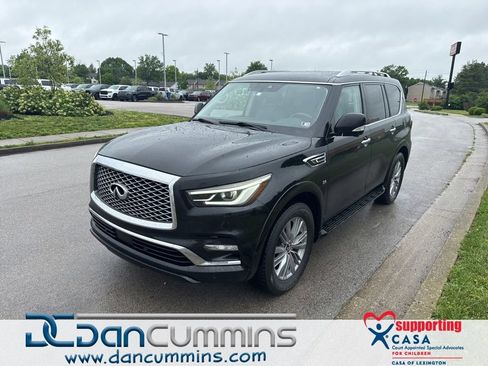 Used 2019 INFINITI QX80 Luxe w/ Proassist Package RWD image 1