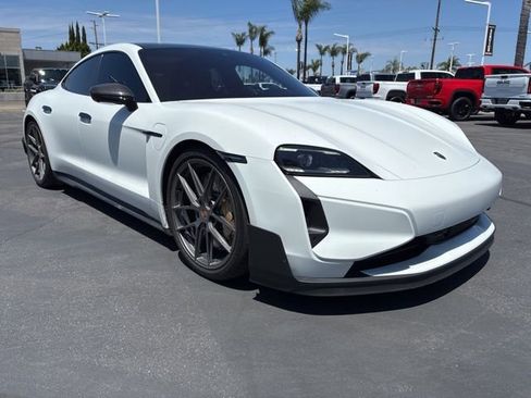 Used 2025 Porsche Taycan Turbo GT AWD/4WD image 3
