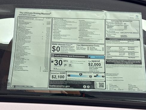 New 2026 BMW 230i Coupe w/ Convenience Package image 29