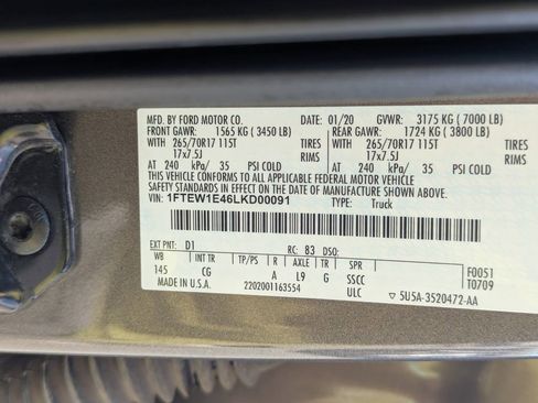 Used 2020 Ford F150 XL w/ Equipment Group 101A Mid image 33