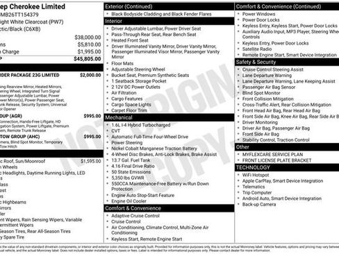 New 2026 Jeep Cherokee Limited image 6