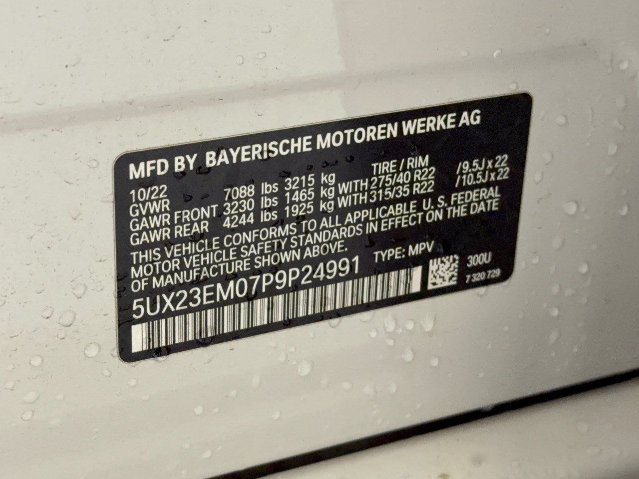 Used 2023 BMW X7 xDrive40i w/ M Sport Package AWD/4WD image 31