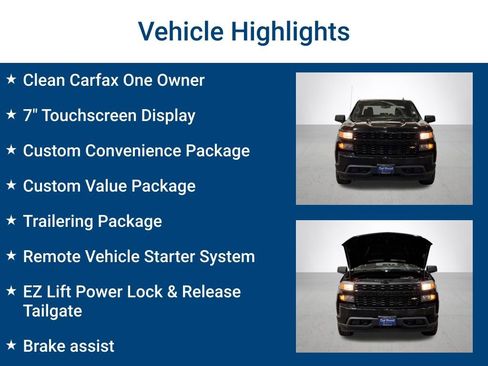 Used 2022 Chevrolet Silverado 1500 Custom AWD/4WD image 3