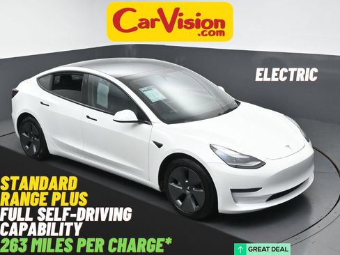 Used 2021 Tesla Model 3 Standard Range Plus RWD image 1