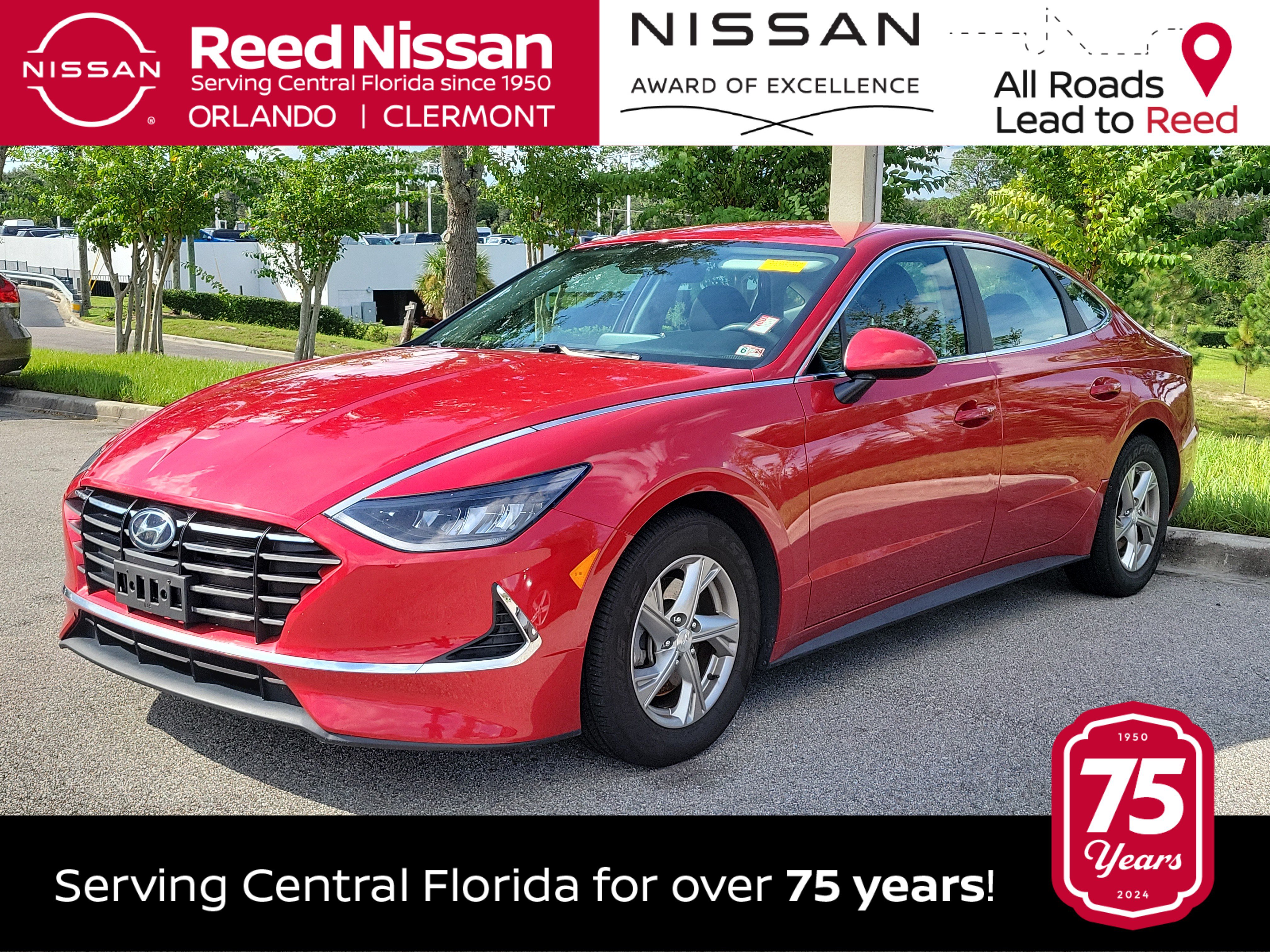 Used 2021 Hyundai Sonata SE FWD image 1