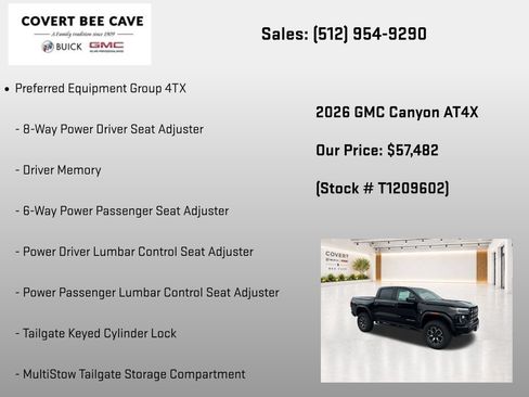 New 2026 GMC Canyon AT4X AWD/4WD image 7