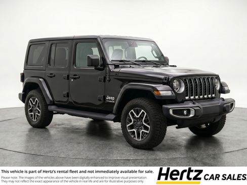 Used 2025 Jeep Wrangler Sahara AWD/4WD image 1