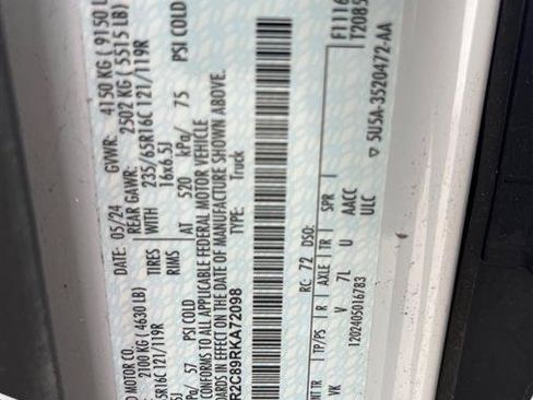 Used 2024 Ford Transit 250 148 Medium Roof Extended AWD image 10