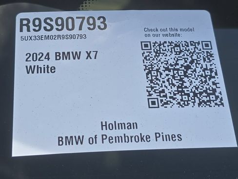 Certified 2024 BMW X7 M60i w/ Executive Package AWD/4WD image 19