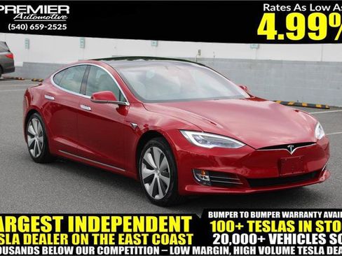 Used 2020 Tesla Model S Long Range Plus AWD/4WD image 1