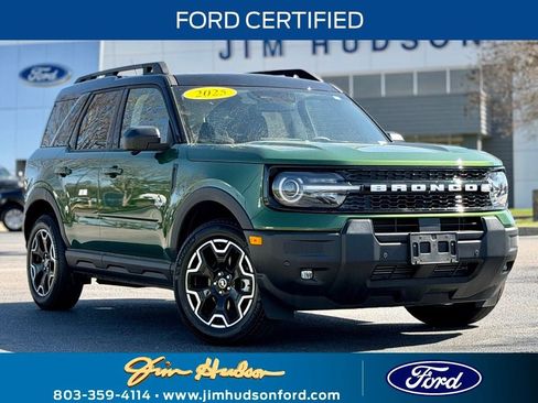Certified 2025 Ford Bronco Sport Outer Banks w/ Outer Banks Tech Package+ image 1