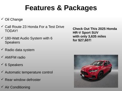 Used 2025 Honda HR-V Sport