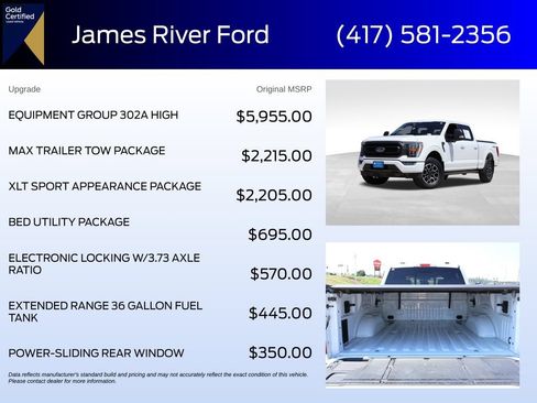 Certified 2023 Ford F150 XLT w/ Equipment Group 302A High AWD/4WD image 6
