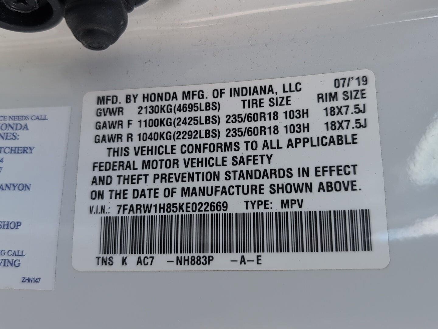 Used 2019 Honda CR-V EX-L image 25