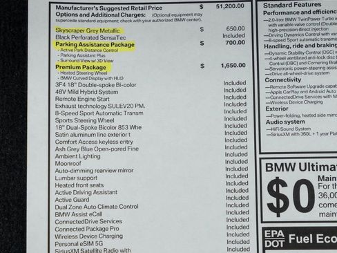 Used 2025 BMW 430i xDrive w/ Premium Package image 60