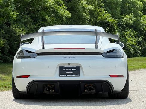Certified 2024 Porsche 718 Cayman GT4 RS w/ Accent Package Logos RWD image 8