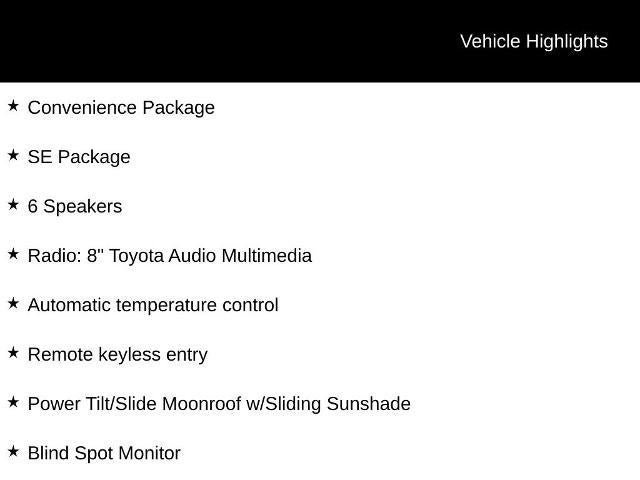 Used 2024 Toyota Corolla SE w/ SE Package FWD image 5