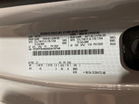 New 2025 Ford F550 4x4 Regular Cab Super Duty image 24