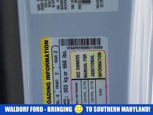 Used 2021 Ford Mustang Coupe w/ Equipment Group 101A image 42