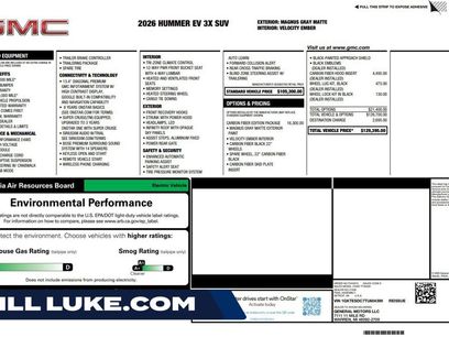 Used 2026 GMC Hummer EV 3X