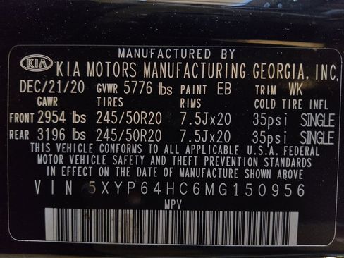 Used 2021 Kia Telluride S image 33