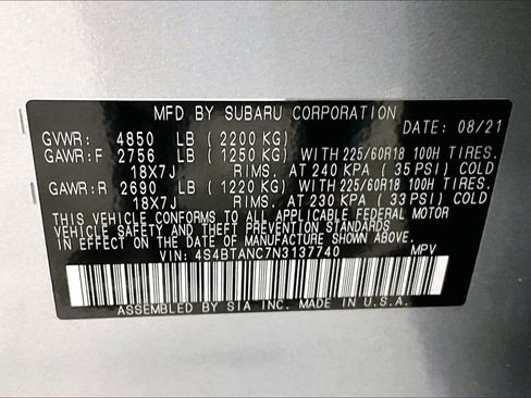 Used 2022 Subaru Outback Limited image 33