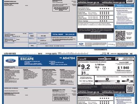 Used 2022 Ford Escape Titanium image 6