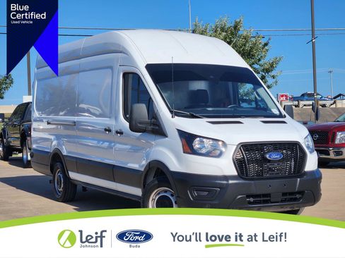 Used 2023 Ford Transit 350 148 High Roof Extended w/ Fleet Safety Package RWD image 3
