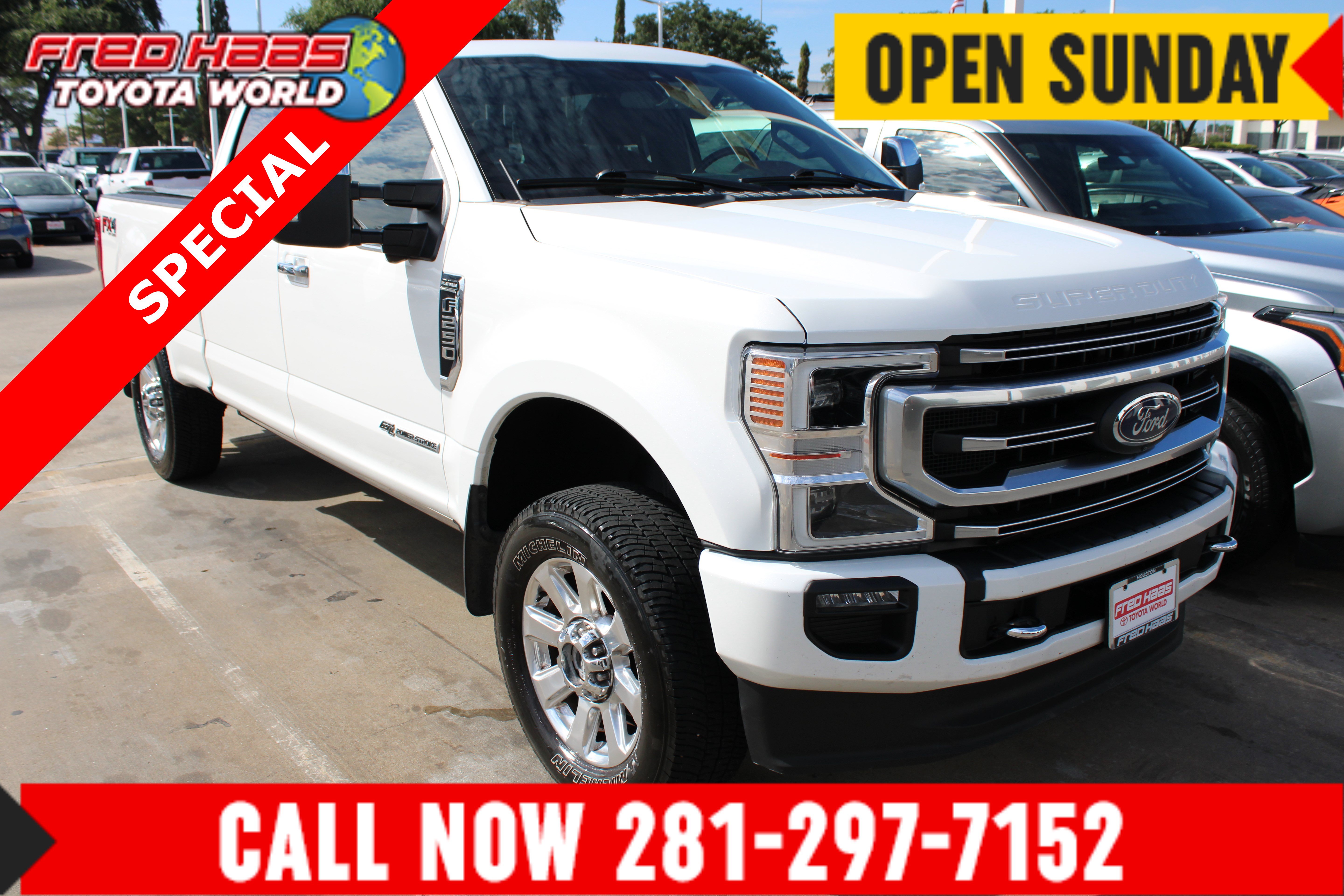 Used 2020 Ford F250 Platinum w/ FX4 Off-Road Package AWD/4WD image 1