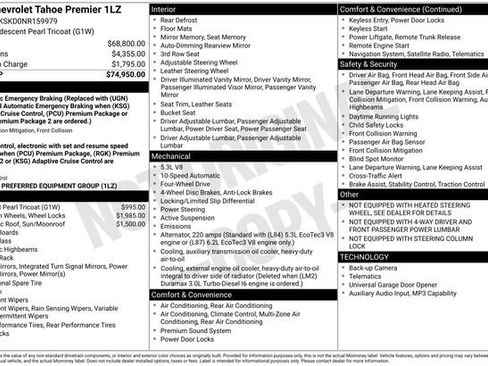 Certified 2022 Chevrolet Tahoe Premier AWD/4WD image 32