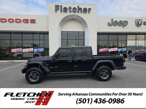 Certified 2022 Jeep Gladiator Rubicon w/ LED Lighting Group AWD/4WD image 1