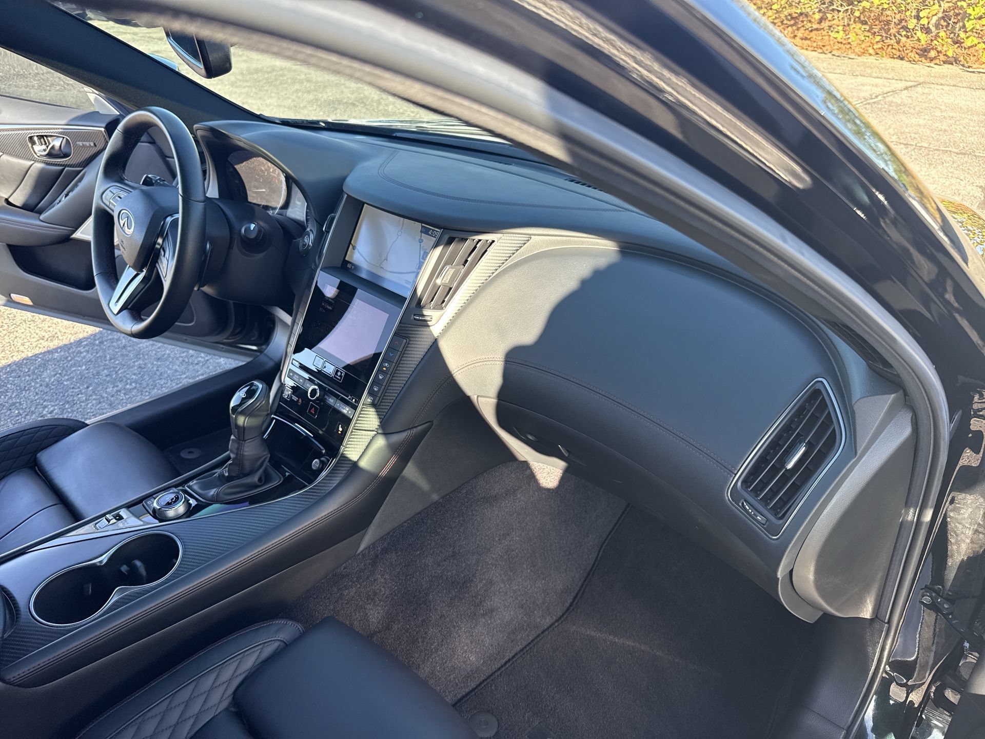 Used 2023 INFINITI Q50 Red Sport 400 w/ Black Opal Edition RWD image 36