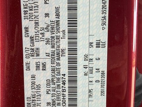 Used 2017 Ford F150 Raptor w/ Equipment Group 802A Luxury image 33