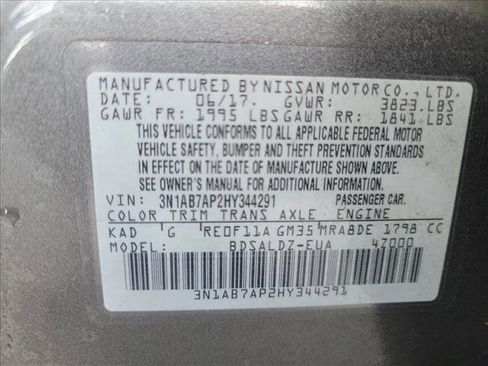 Used 2017 Nissan Sentra SV w/ Style Package image 23