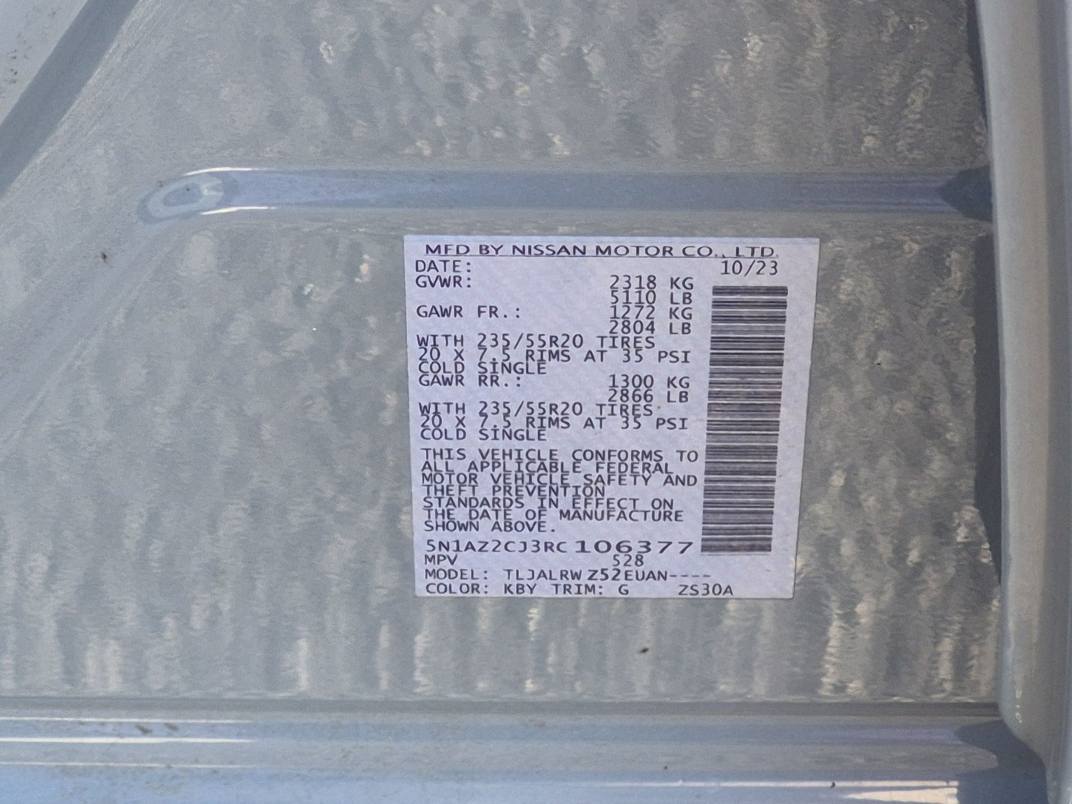 Used 2024 Nissan Murano SL FWD image 38