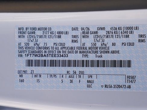 New 2026 Ford F250 XL AWD/4WD image 38