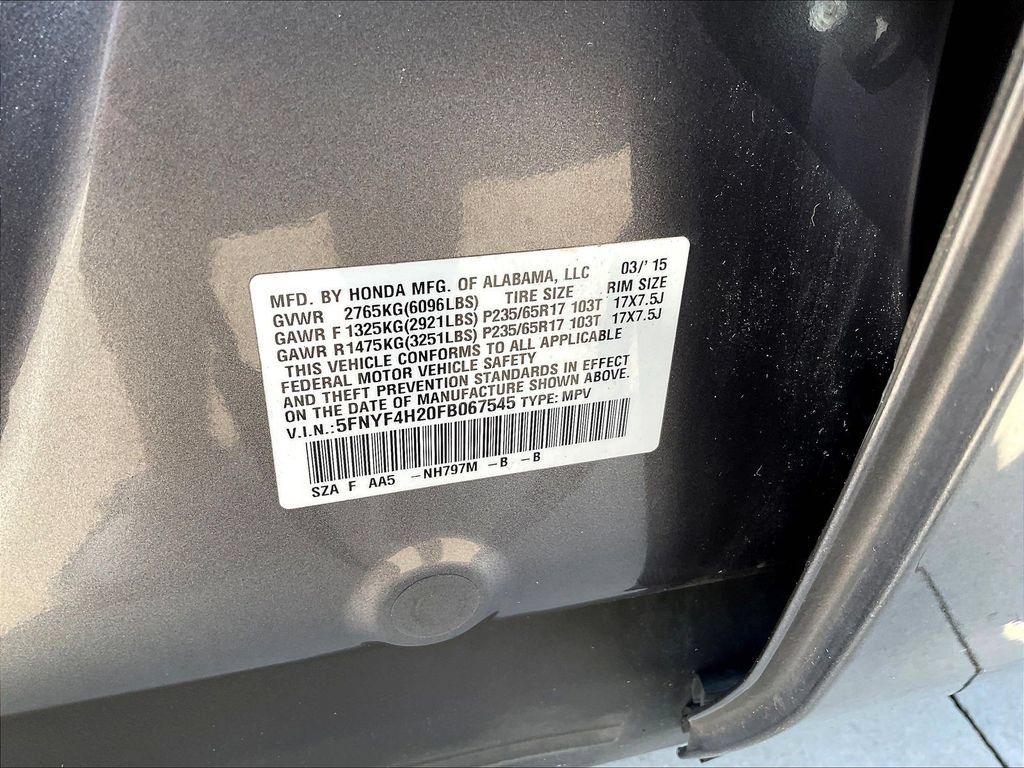 Used 2015 Honda Pilot LX image 19