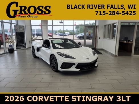 New 2026 Chevrolet Corvette Stingray Premium Cpe w/ Z51 Performance Package image 1