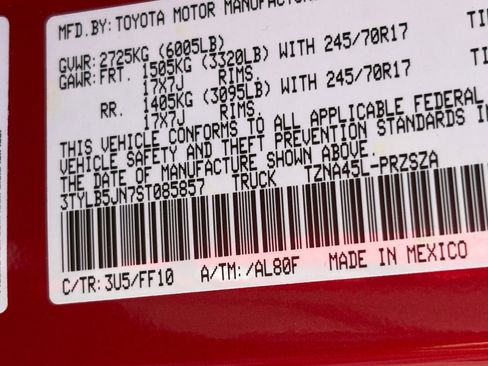 New 2025 Toyota Tacoma SR5 image 23