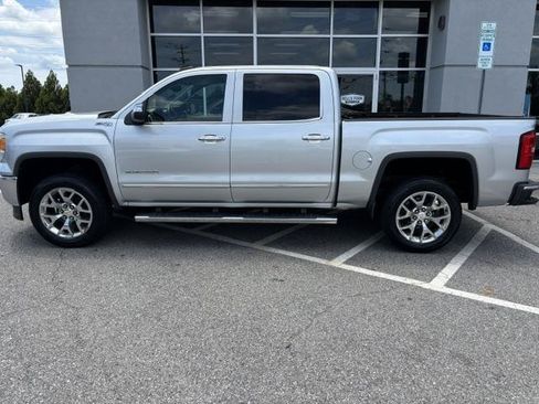 Used 2015 GMC Sierra 1500 SLT w/ SLT Crew Cab Value Package AWD/4WD image 1