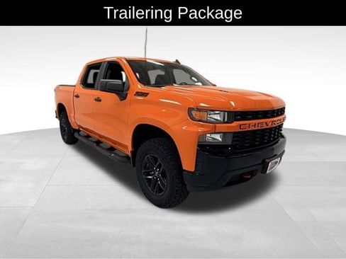 Certified 2021 Chevrolet Silverado 1500 Custom Trail Boss w/ LPO, Dark Essentials Package AWD/4WD image 8