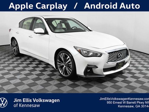 Used 2021 INFINITI Q50 Sensory w/ All Weather Package AWD/4WD image 1