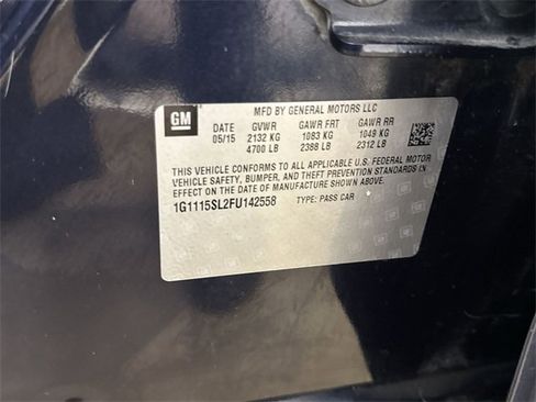 Certified 2015 Chevrolet Impala LT w/ Convenience Package image 27